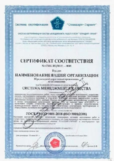 Сертификат 2